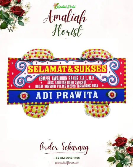 Papan Bunga Ucapan Selamat Cimancak